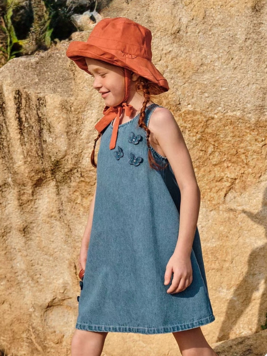 SS26 - Butterfly Denim Dress