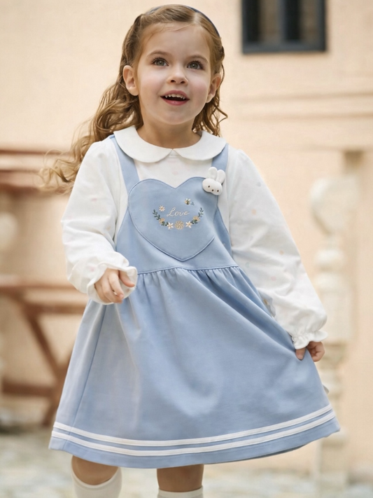 SS26 - Blue Pinafore
