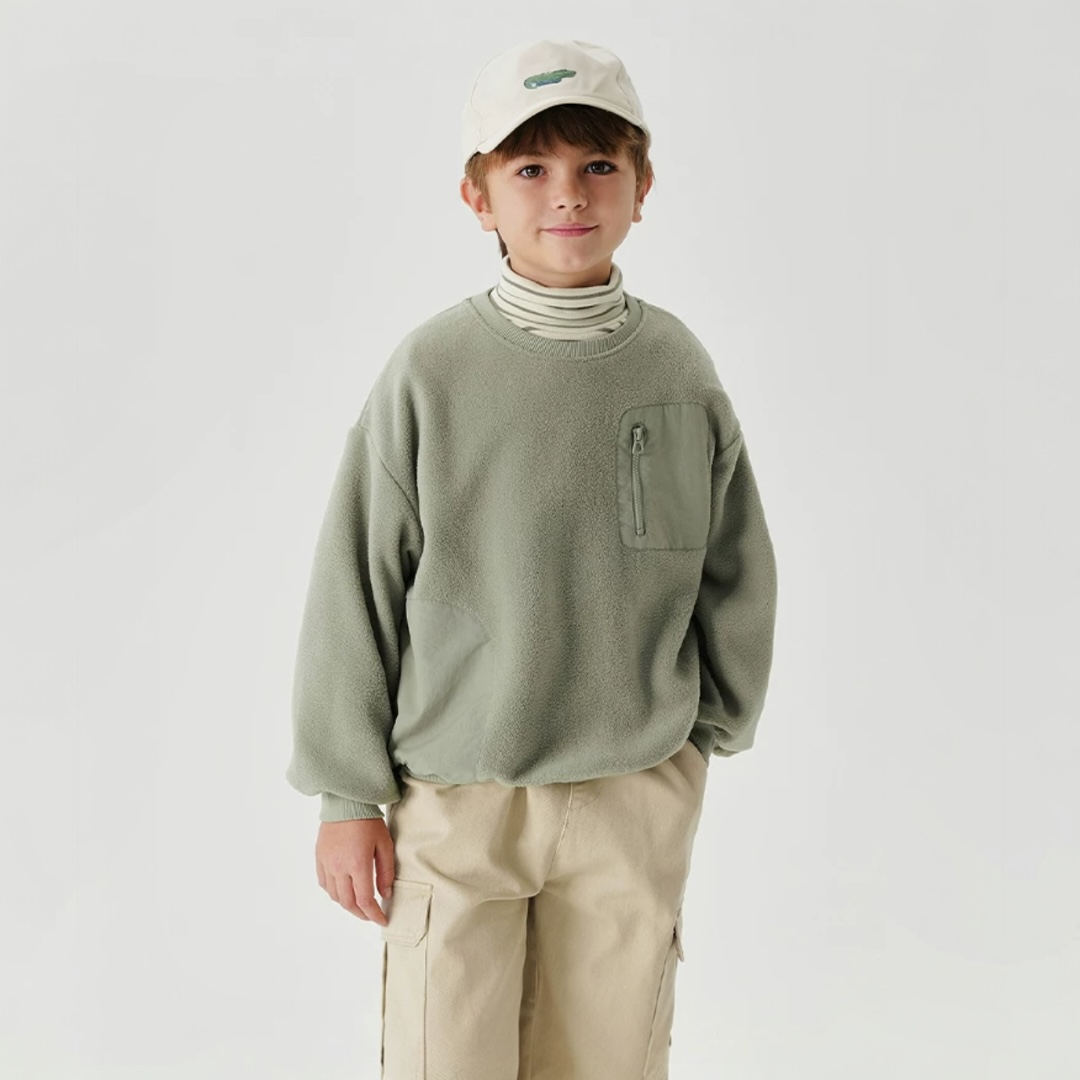 AWSASTPU- Sage Stroll Pullover