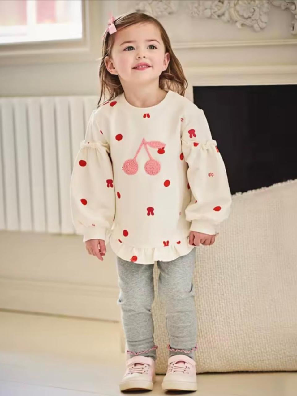 AW26 – Cherry Ruffle Set