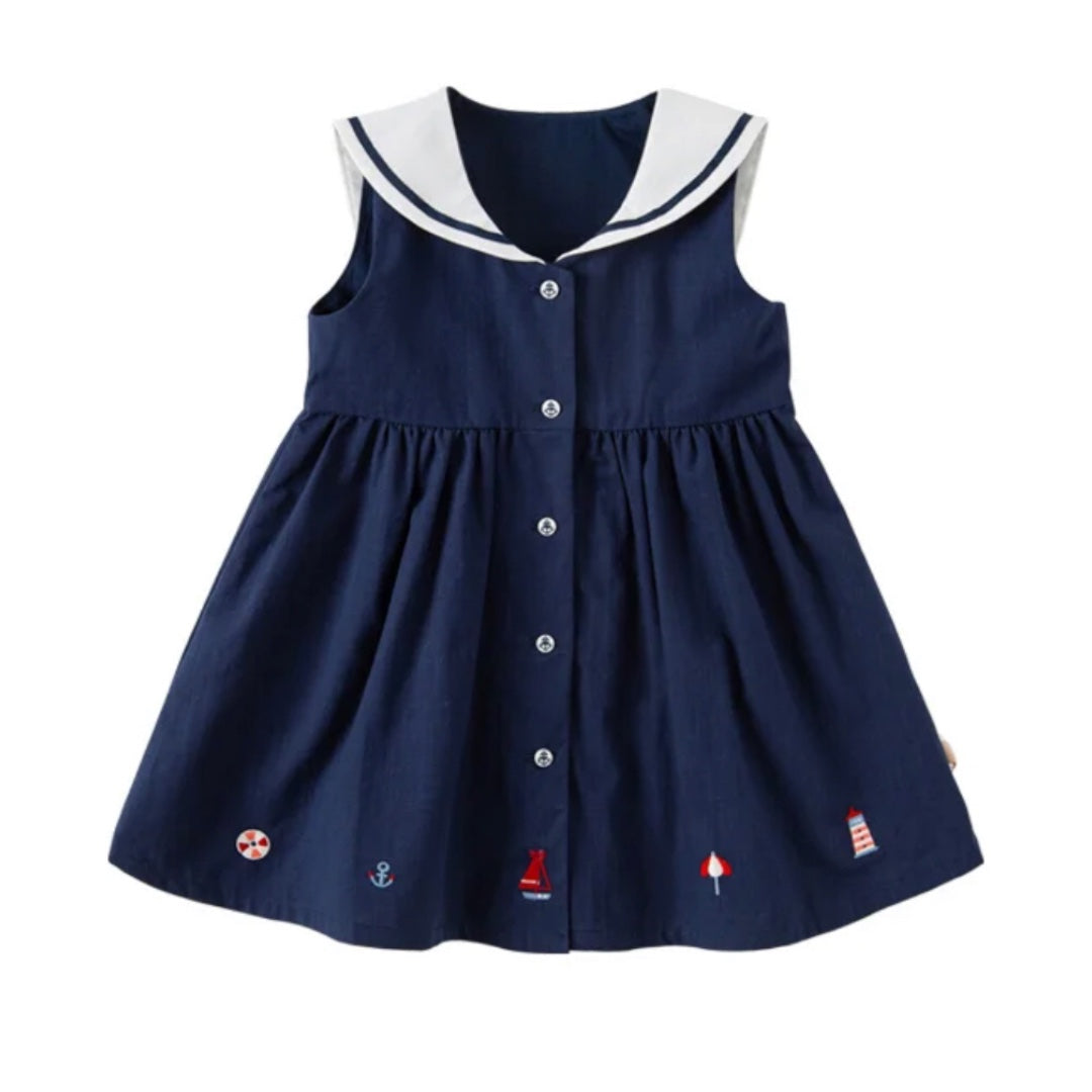 Bella Navy Marine Dress