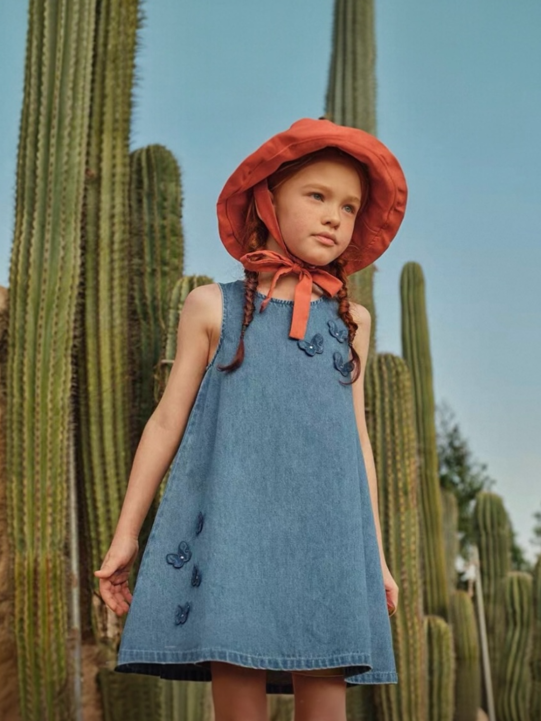 SS26 - Butterfly Denim Dress