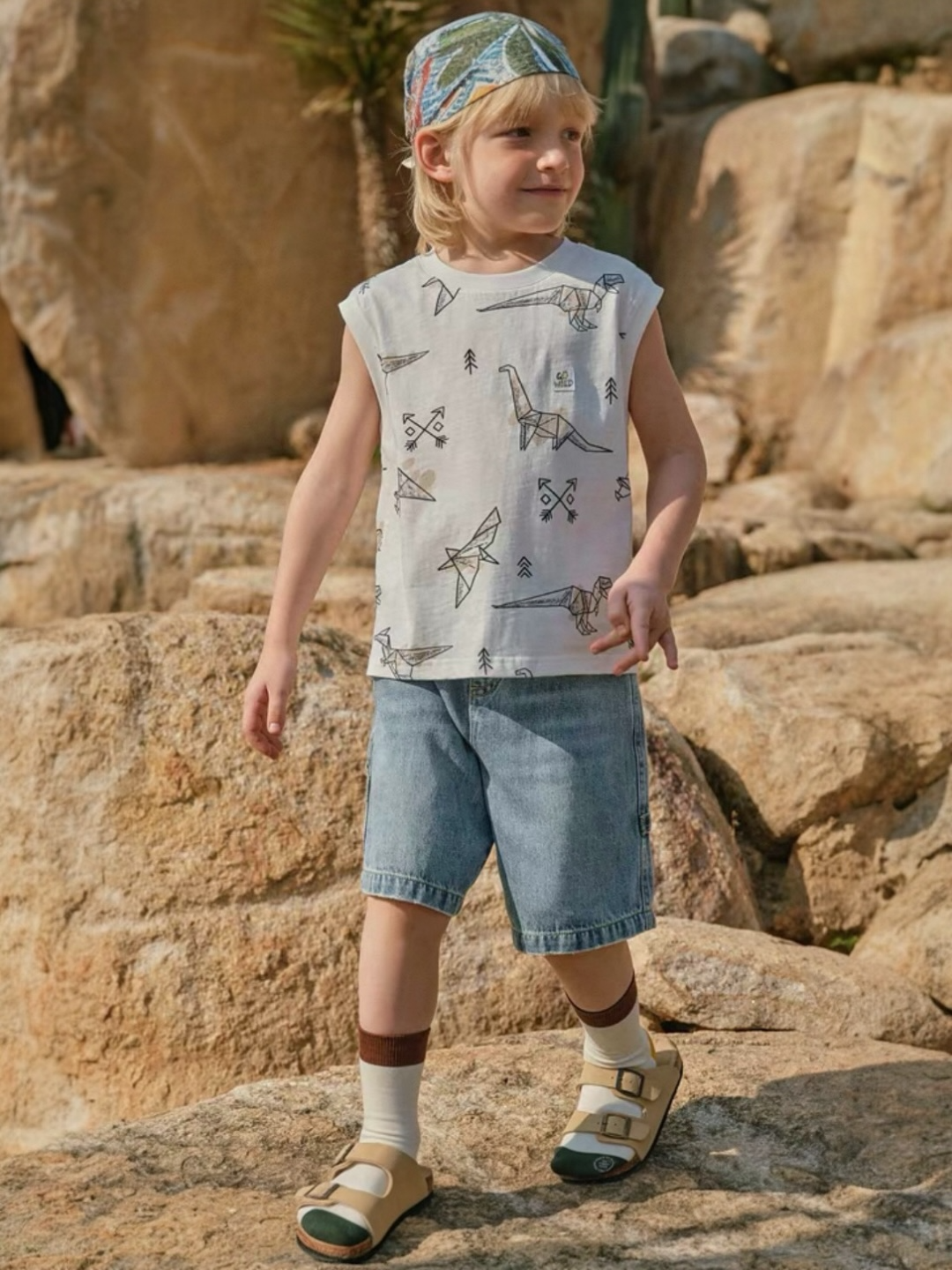 SS26 - Denim Cargo Shorts