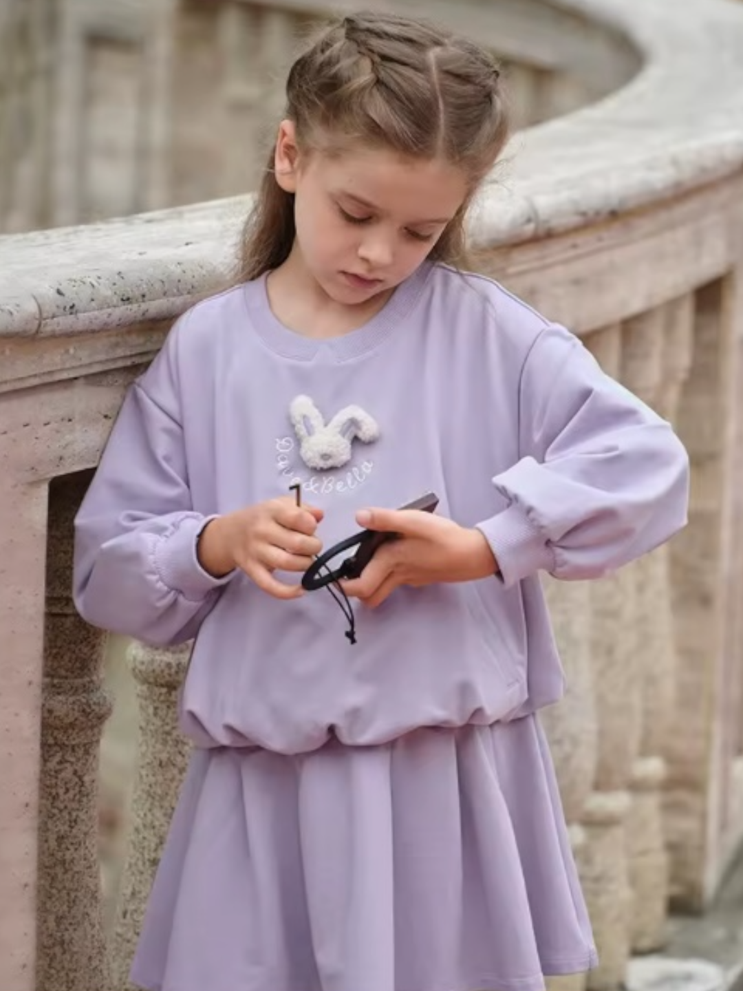 Lavender Bunny Dress