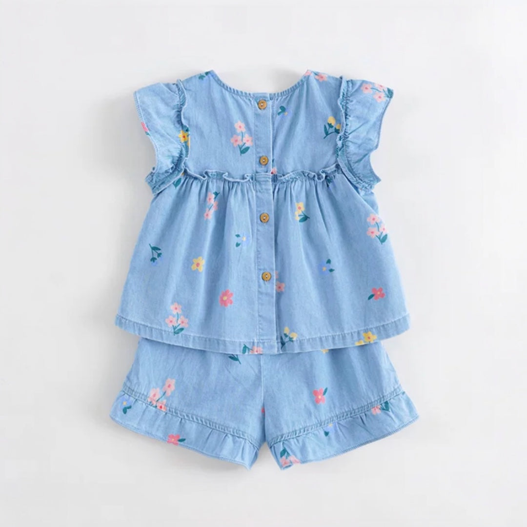 Sunny Blooms Cotton Set