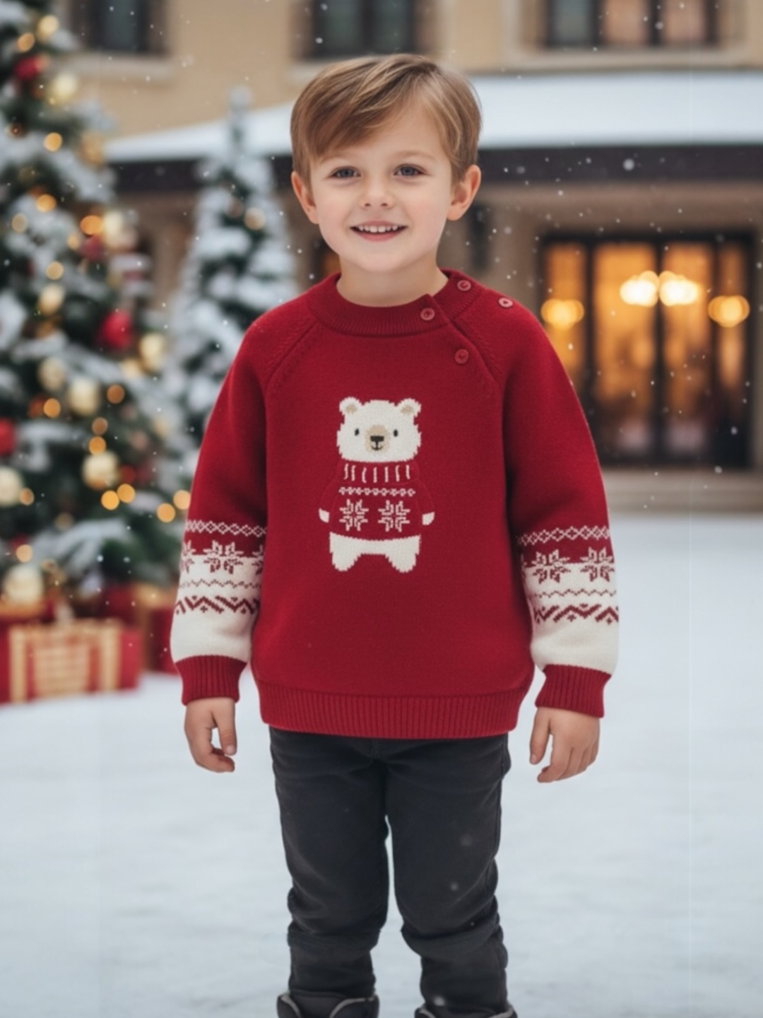 AW26 - Cozy Bear Unisex Sweater