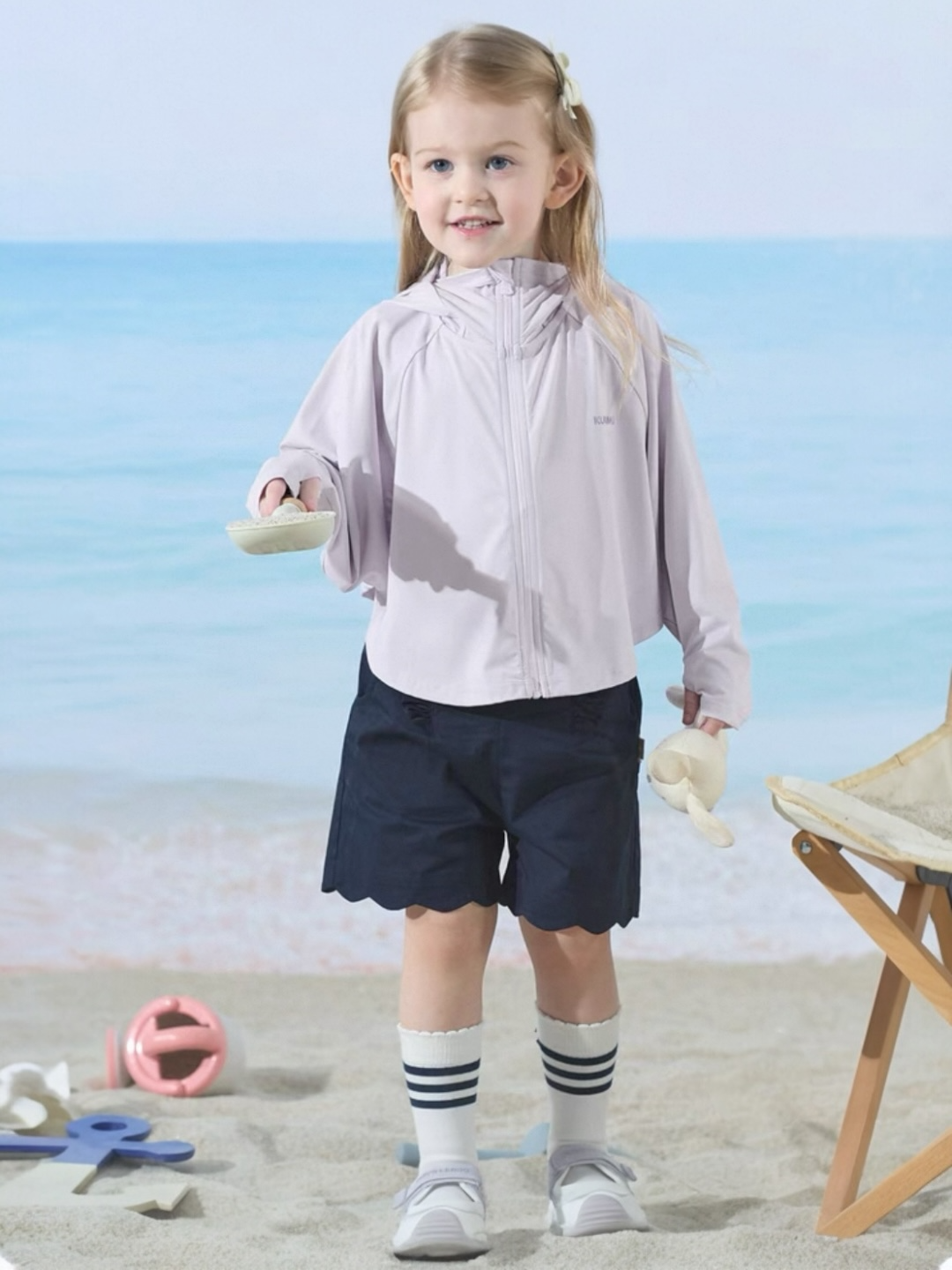 Buttoned Style Shorts