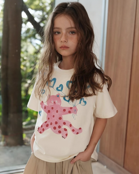 Balloons & Whiskers Tee
