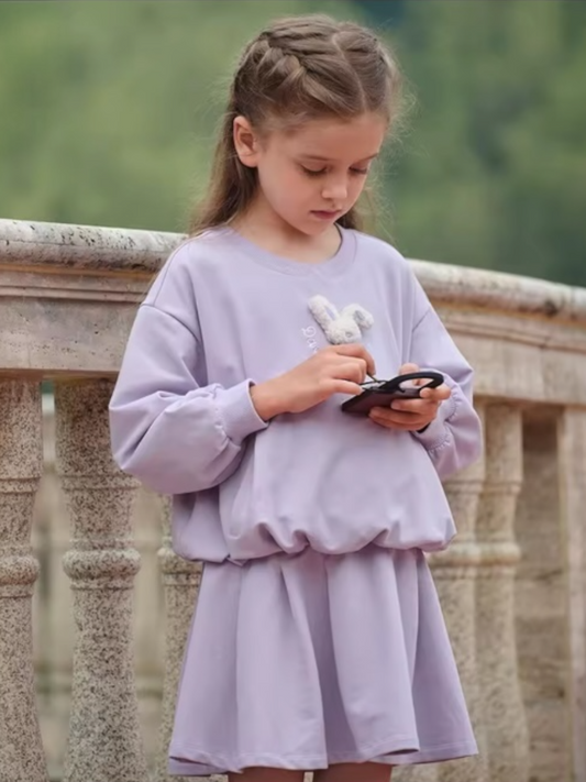 Lavender Bunny Dress