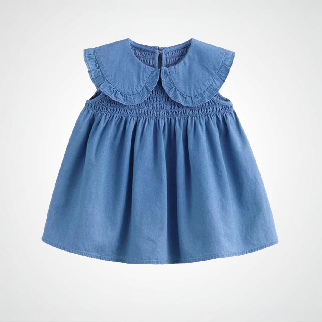 Denim Delight A-Line Dress