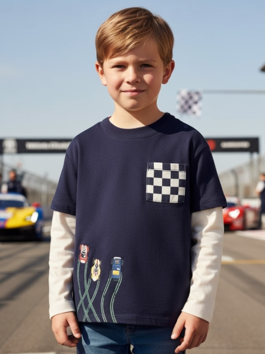 AW26 – Race Track Long sleeve T-shirt