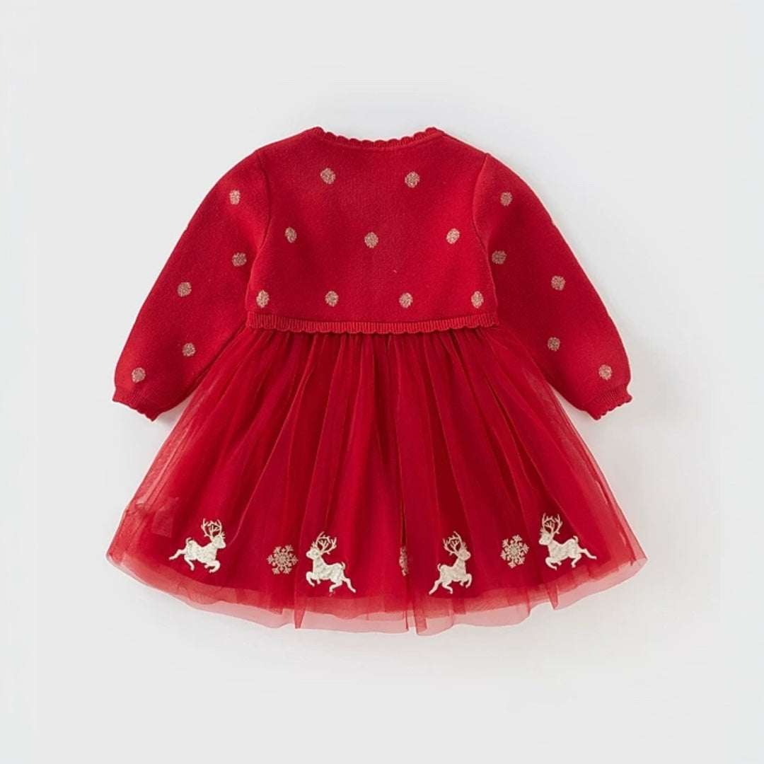 AWFECHD- Festive Charm Dress