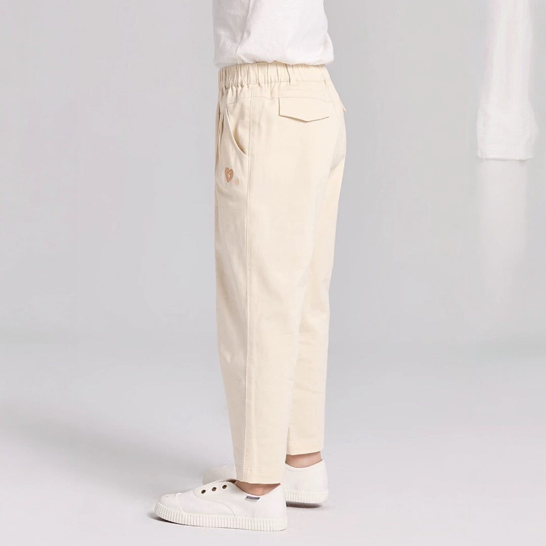 AWCPP- Cream Pull-On Pants