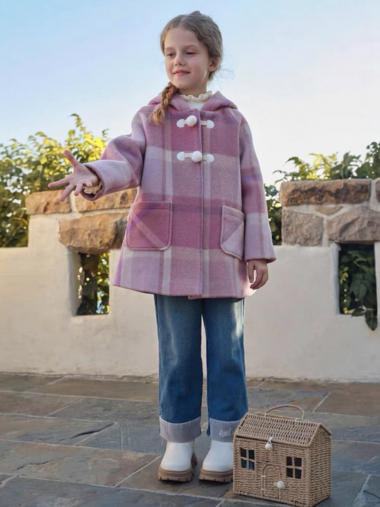 AW26 - Lilac Tweed Coat