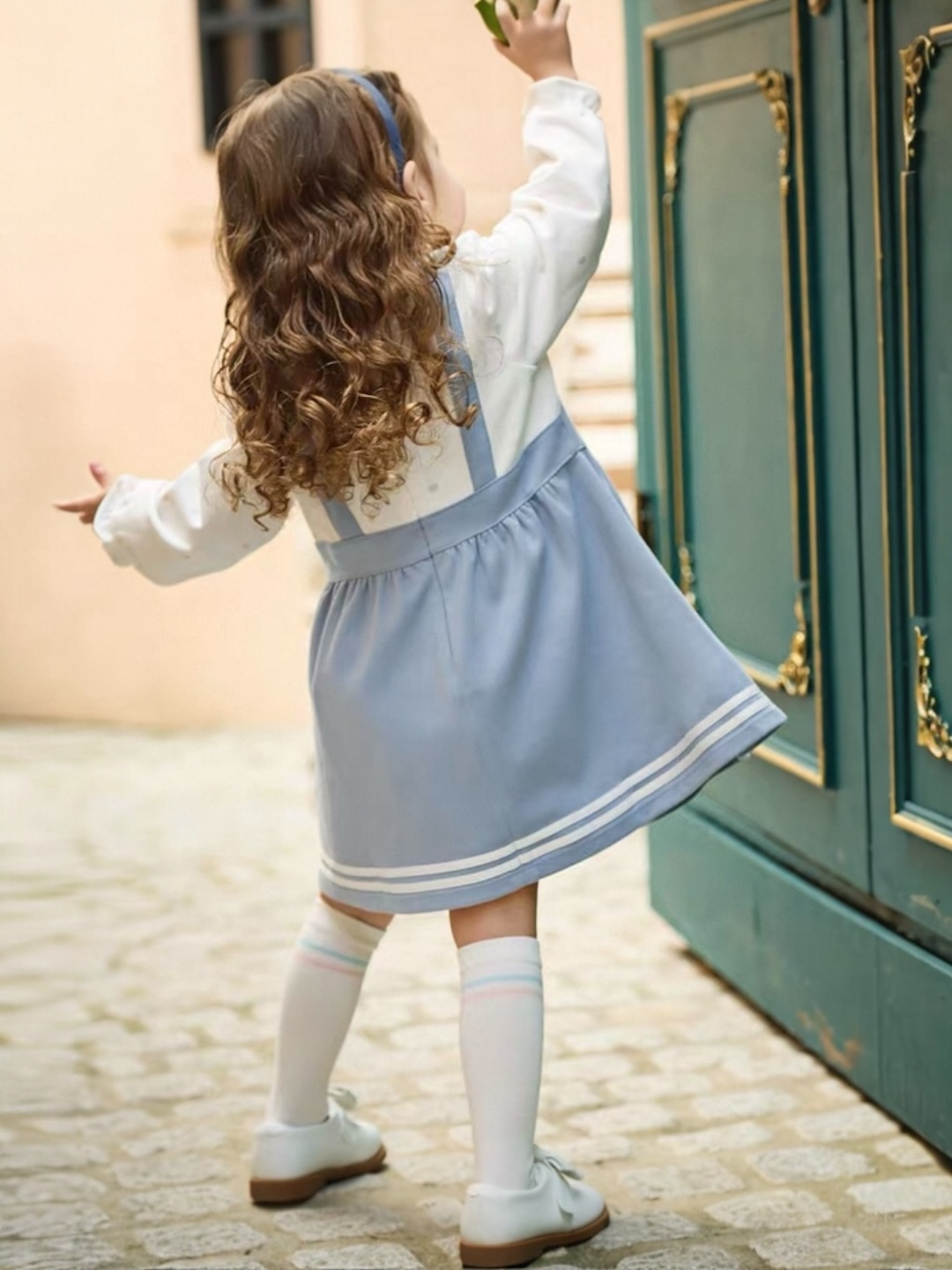 SS26 - Blue Pinafore