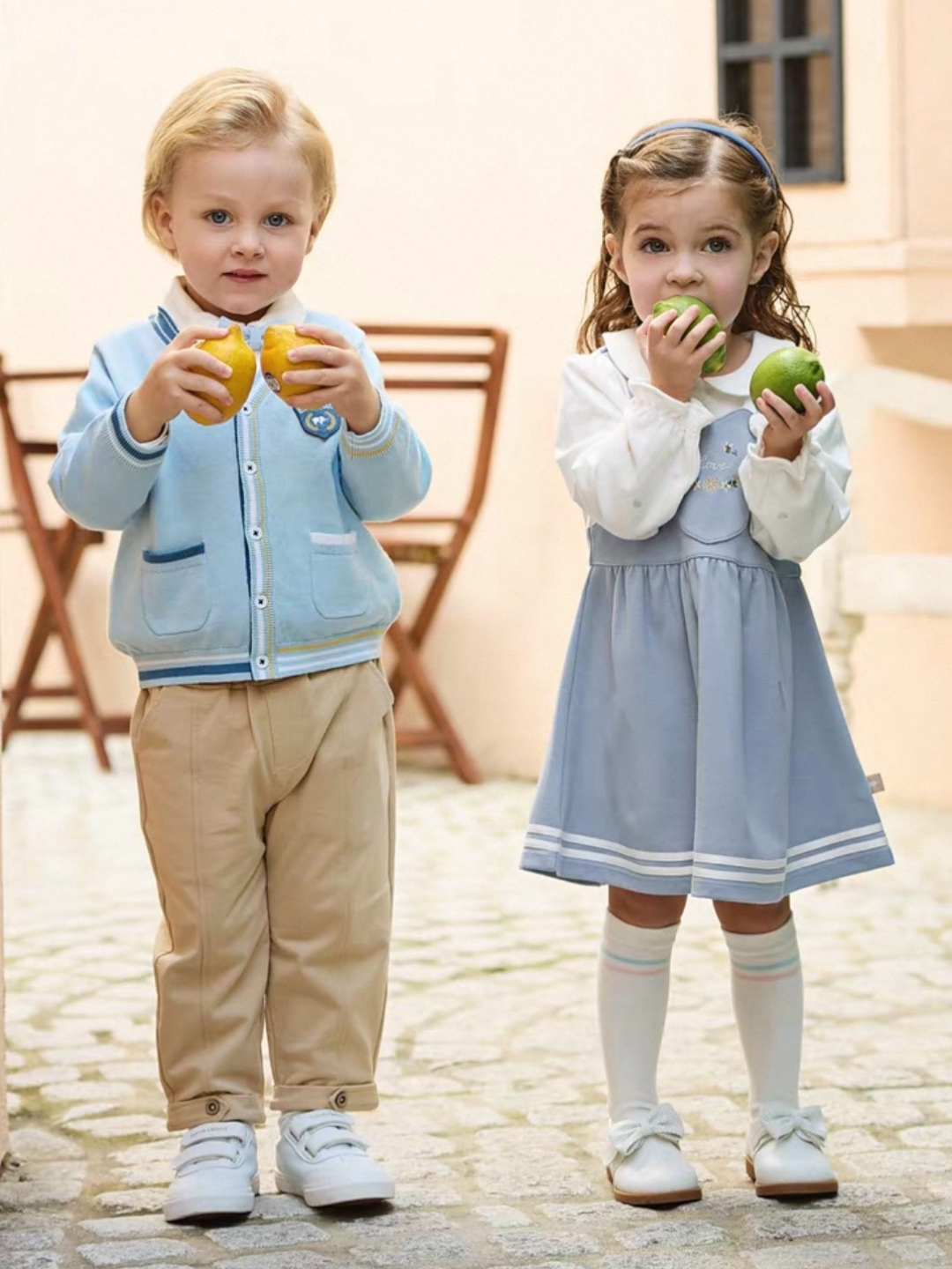 SS26 - Blue Pinafore