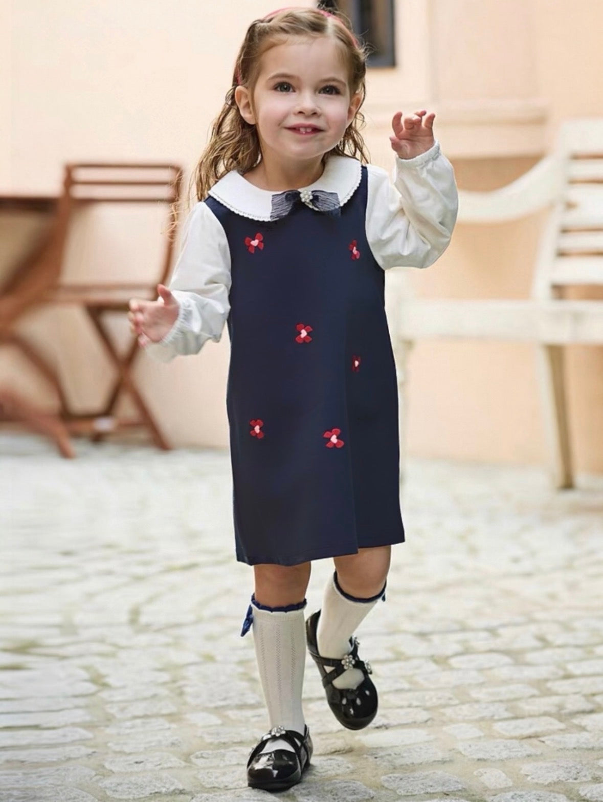 SS26 - Girls Bow Dress