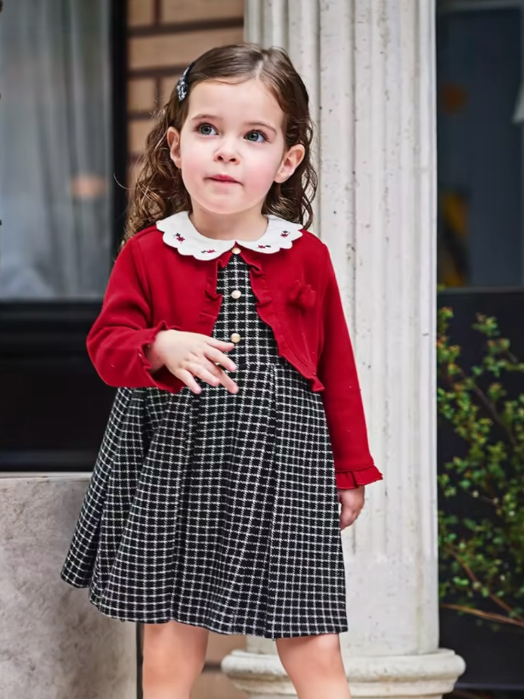 AW26 – Red Plaid Dress