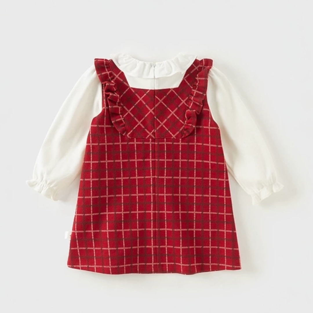 AWPLCHD- Plaid Charm Dress