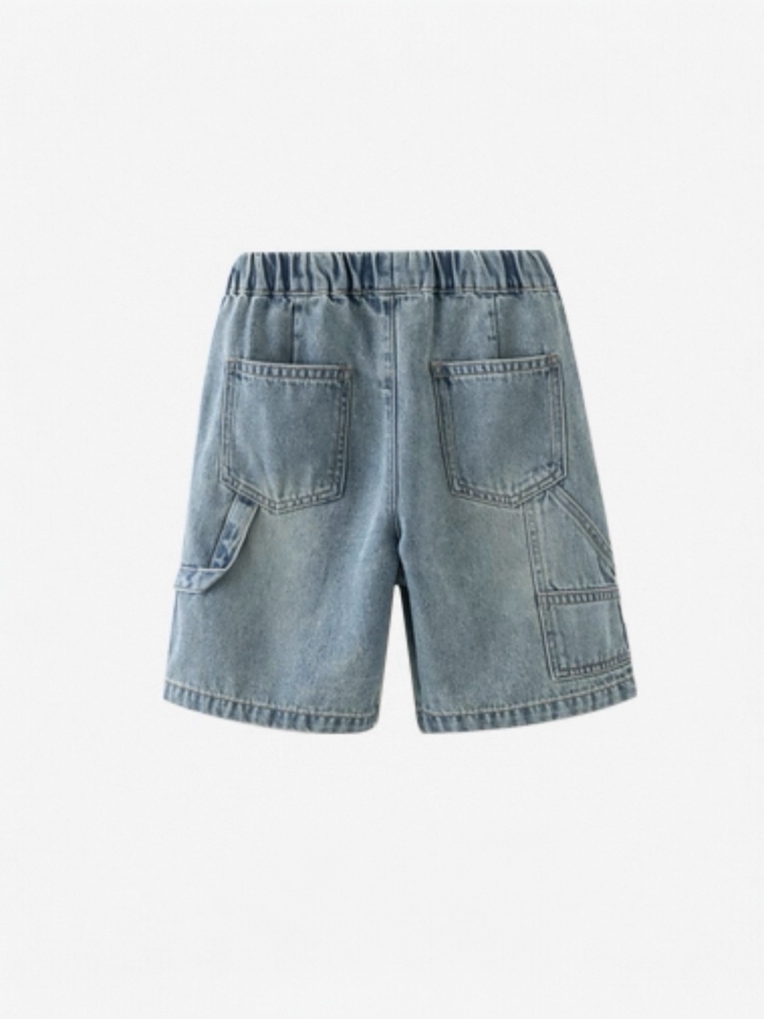 SS26 - Denim Cargo Shorts