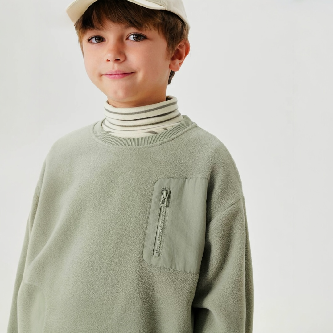 AWSASTPU- Sage Stroll Pullover