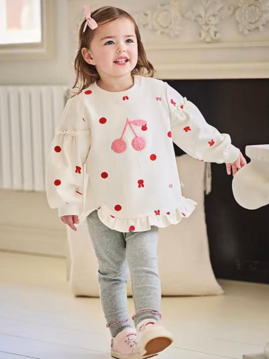 AW26 – Cherry Ruffle Set