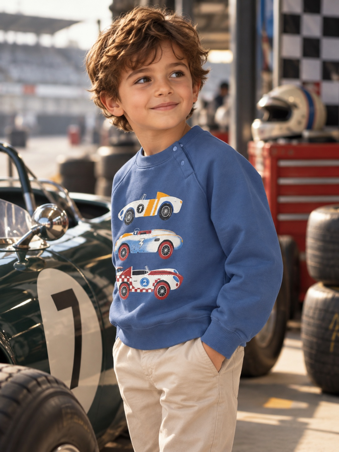 FW26 - Racing Cars Sweatshirt