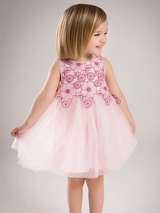 SS26 - Floral Tulle Dress