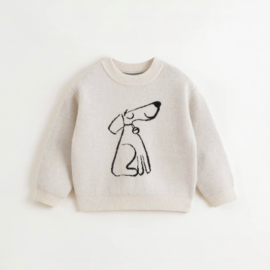 AWPUPAKS- Pup Parade Knit Sweater