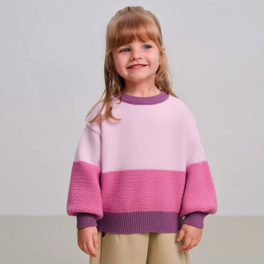 AWCBS- Colorblock Sweater