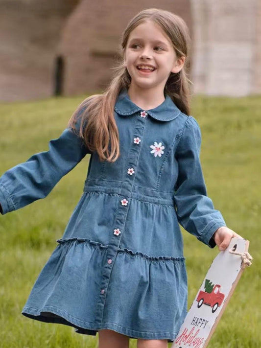 AW26 – Denim Daisy Dress