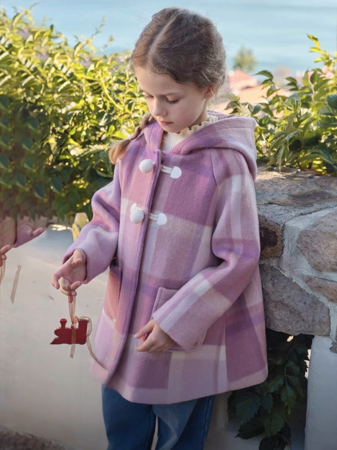 AW26 - Lilac Tweed Coat