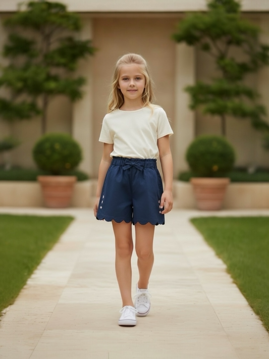 Midnight Petals Shorts