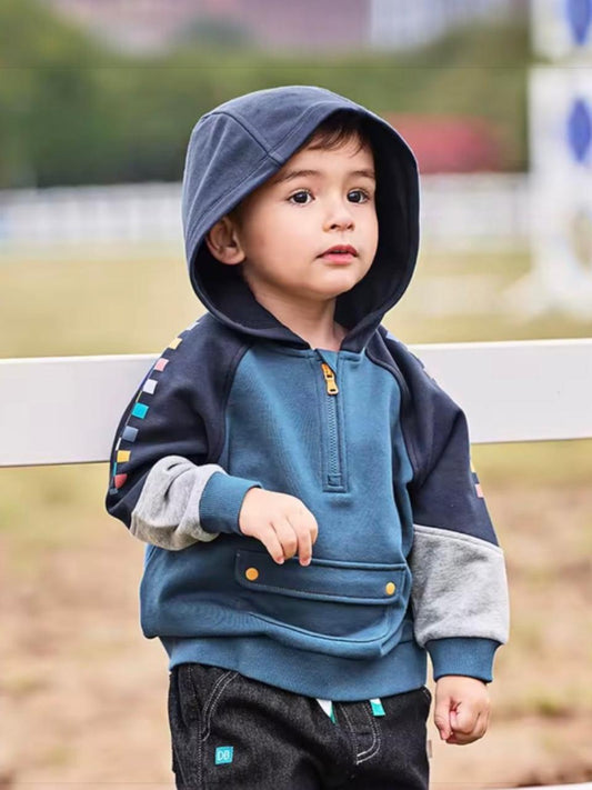 AW26 – Colorblock Kids Hoodie
