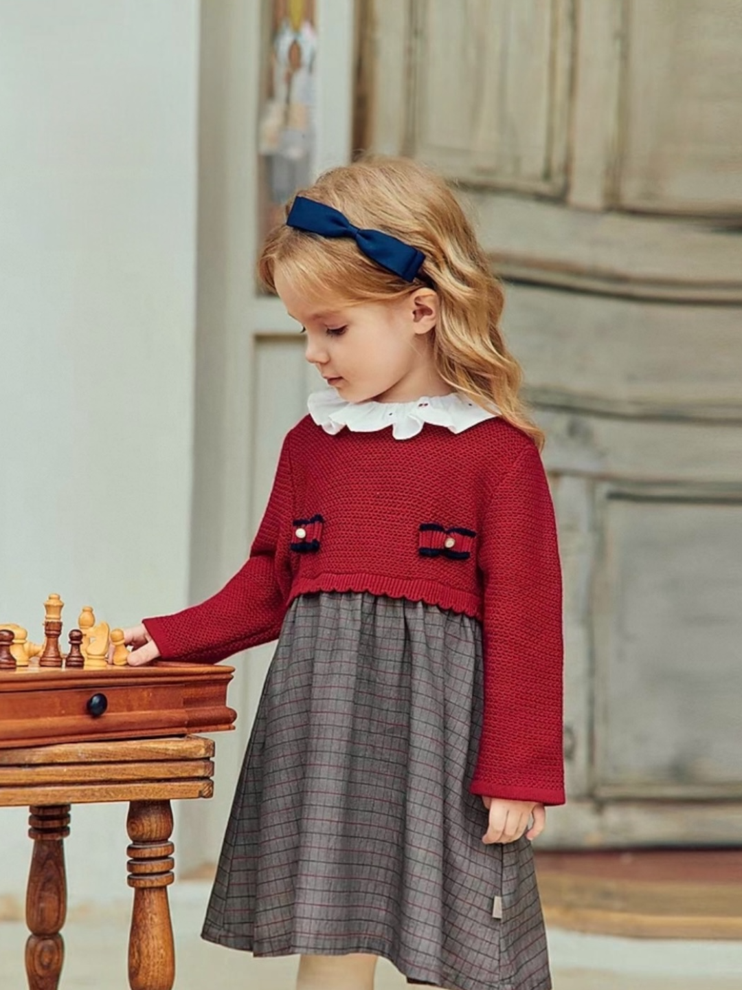 FW26 - Scarlet Check Dress
