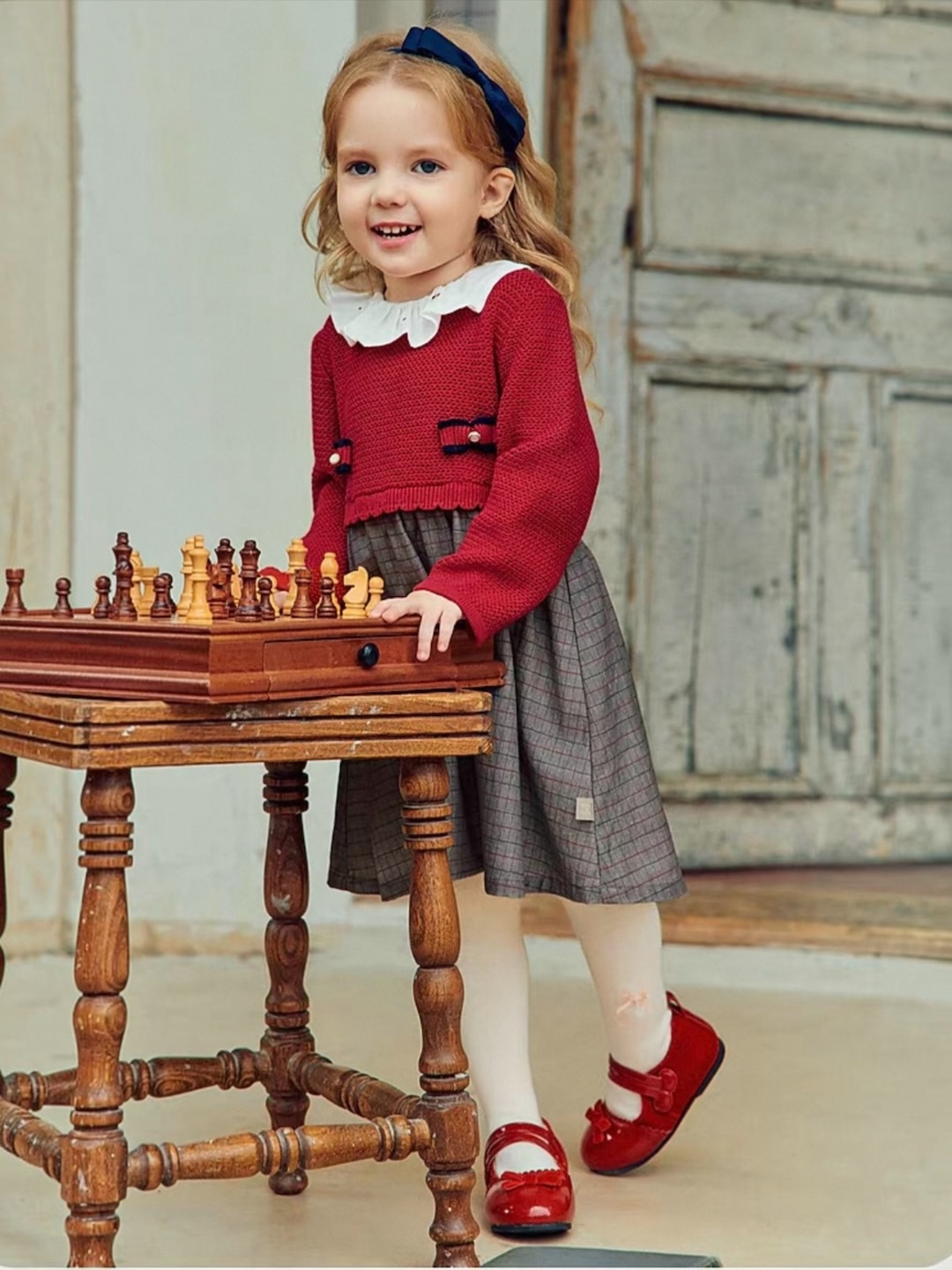 FW26 - Scarlet Check Dress