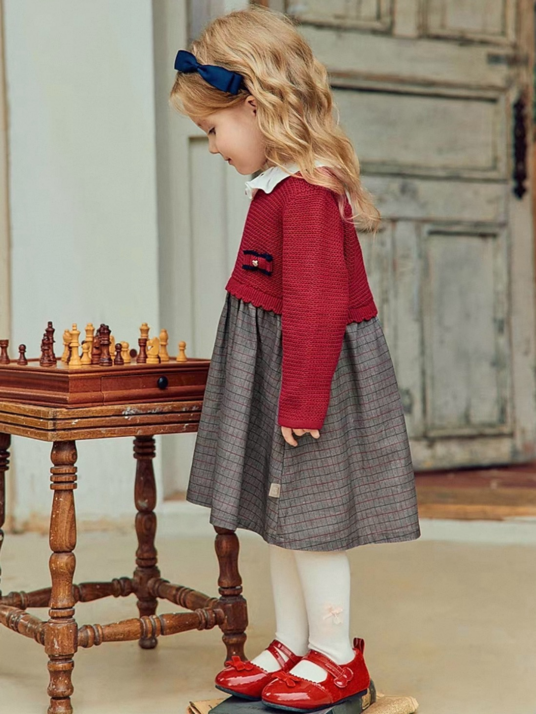 FW26 - Scarlet Check Dress